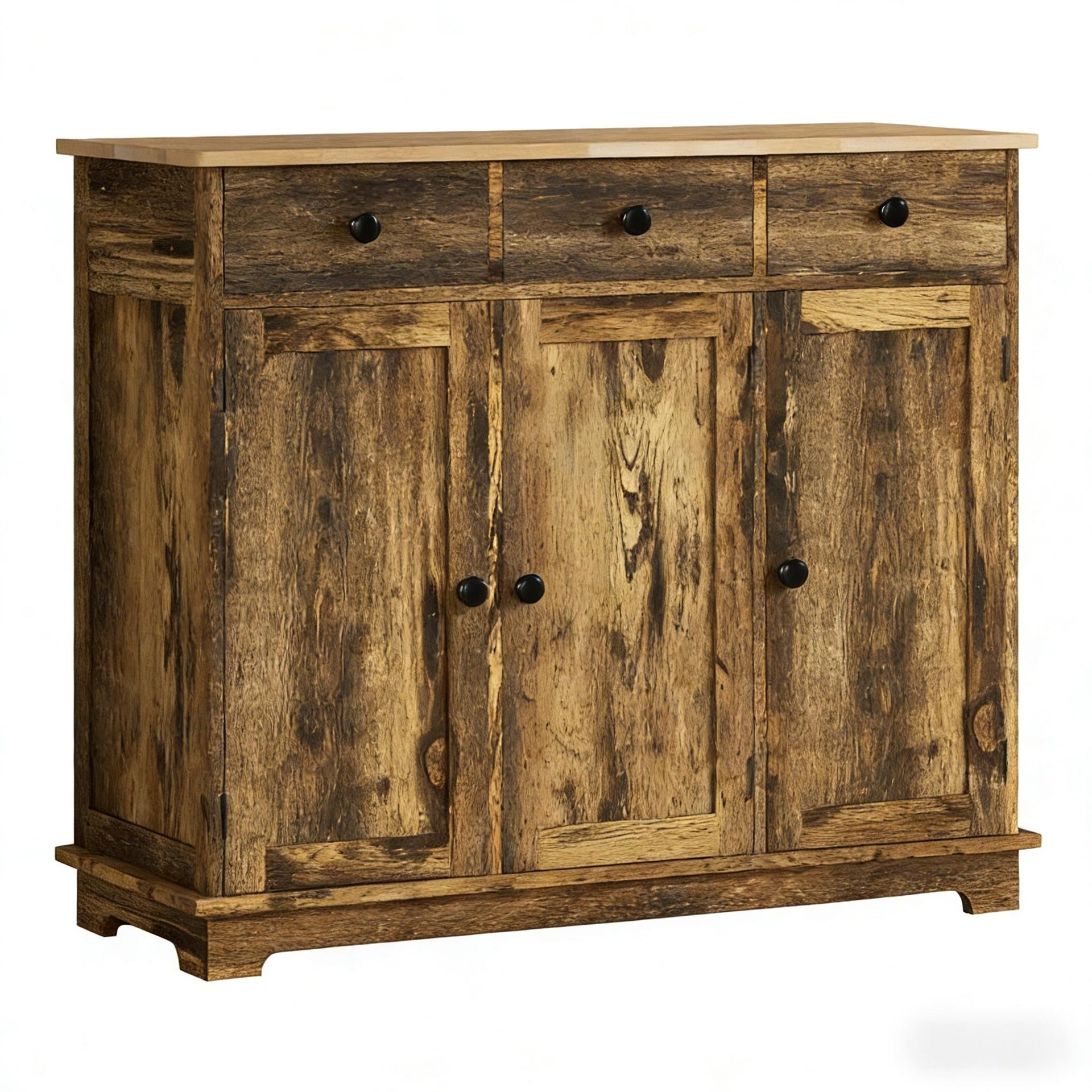 Rustic Style Floor Cupboard,Kitchen Storage Cabinet,Home Storage Cabinet,Hall Accent Cabinet