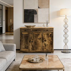 Rustic Style Floor Cupboard,Kitchen Storage Cabinet,Home Storage Cabinet,Hall Accent Cabinet