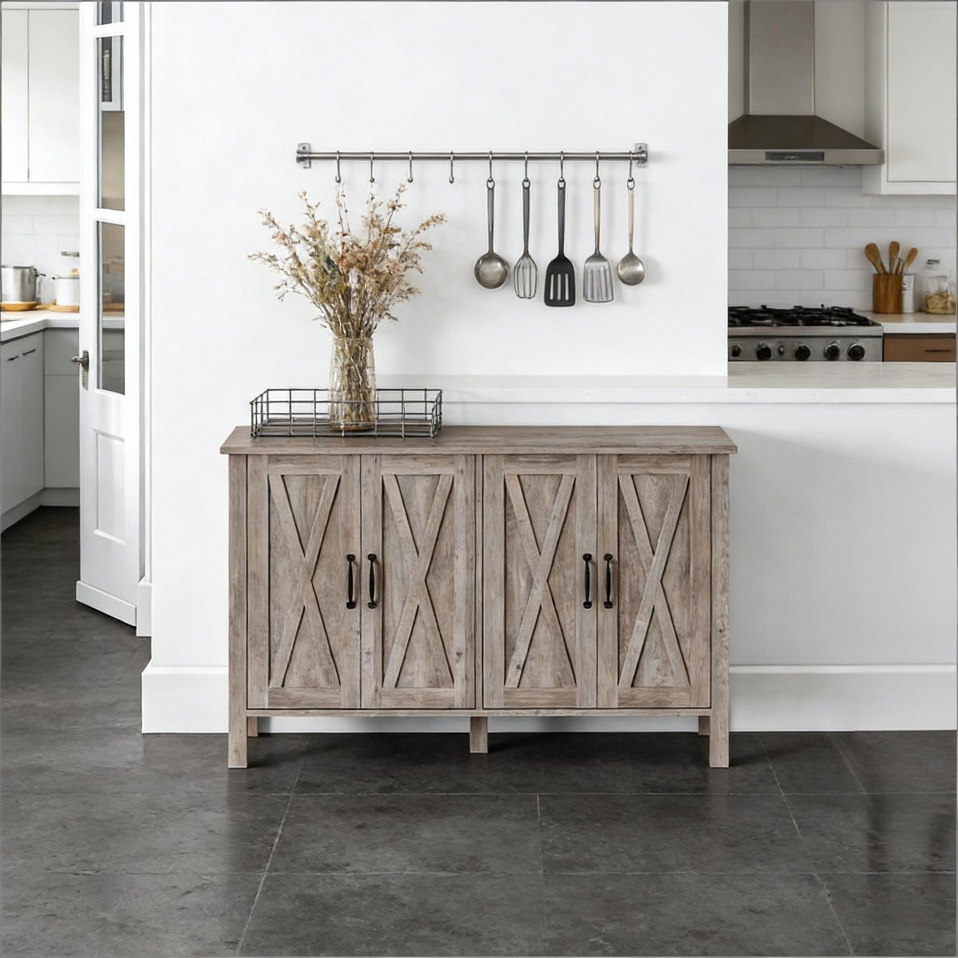 Hall Storage Cabinet,Sideboard Buffet,Living Room Cabinet,Coffee Bar Cabinet