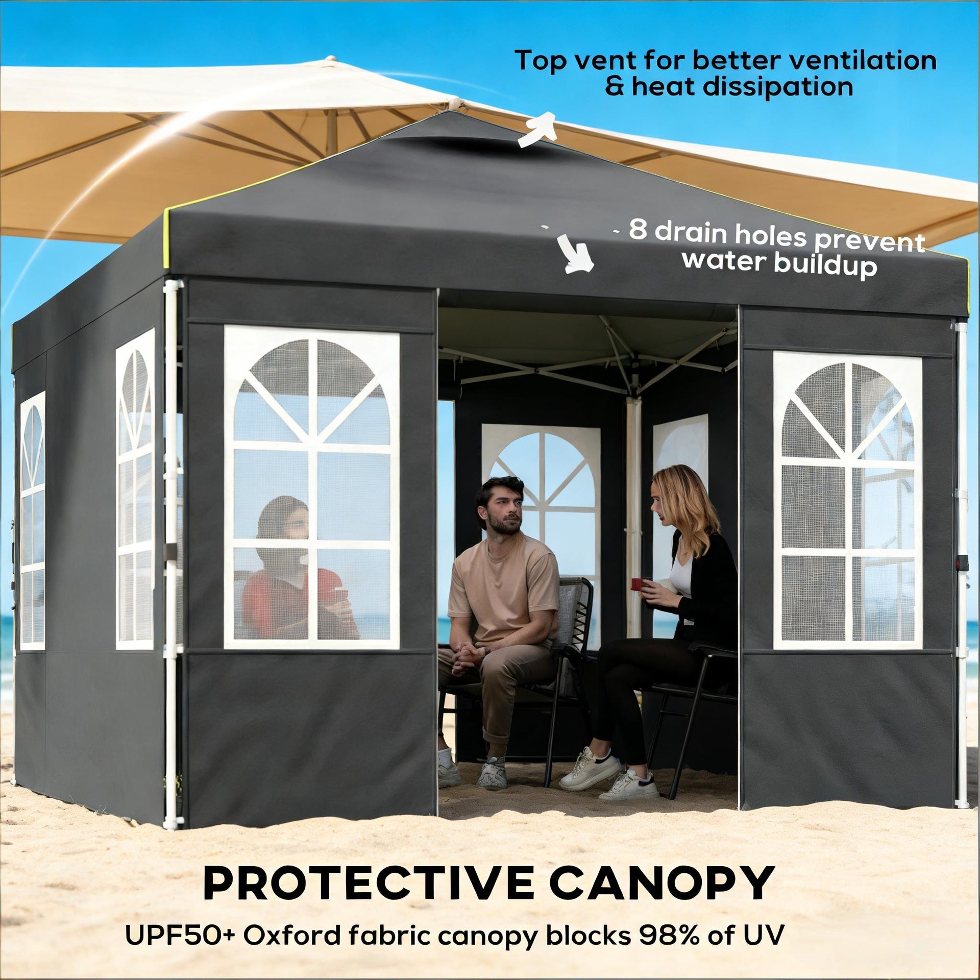 Outdoor Pop Up Canopy Tent,Stable Instant Canopy Shelter