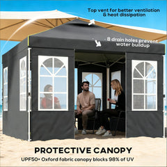 Outdoor Pop Up Canopy Tent,Stable Instant Canopy Shelter