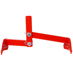 Steel Drum Lifter - Secure Reliable Heavy Duty 1100 lbs Working Load Limit (WLL) ,RED COLOR