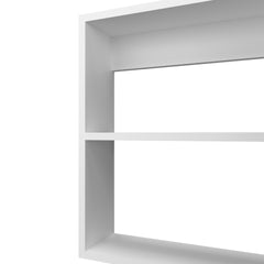 Medicine Cabinet 20.5" H, with 2 Shelves, 1 Door, and 1 Mirror, White