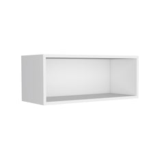 Coffee Table 10.6" H, 1 shelf, 4 legs, White