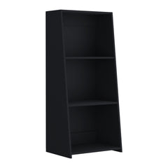 Bookcase 47" H, 3 shelves, Black