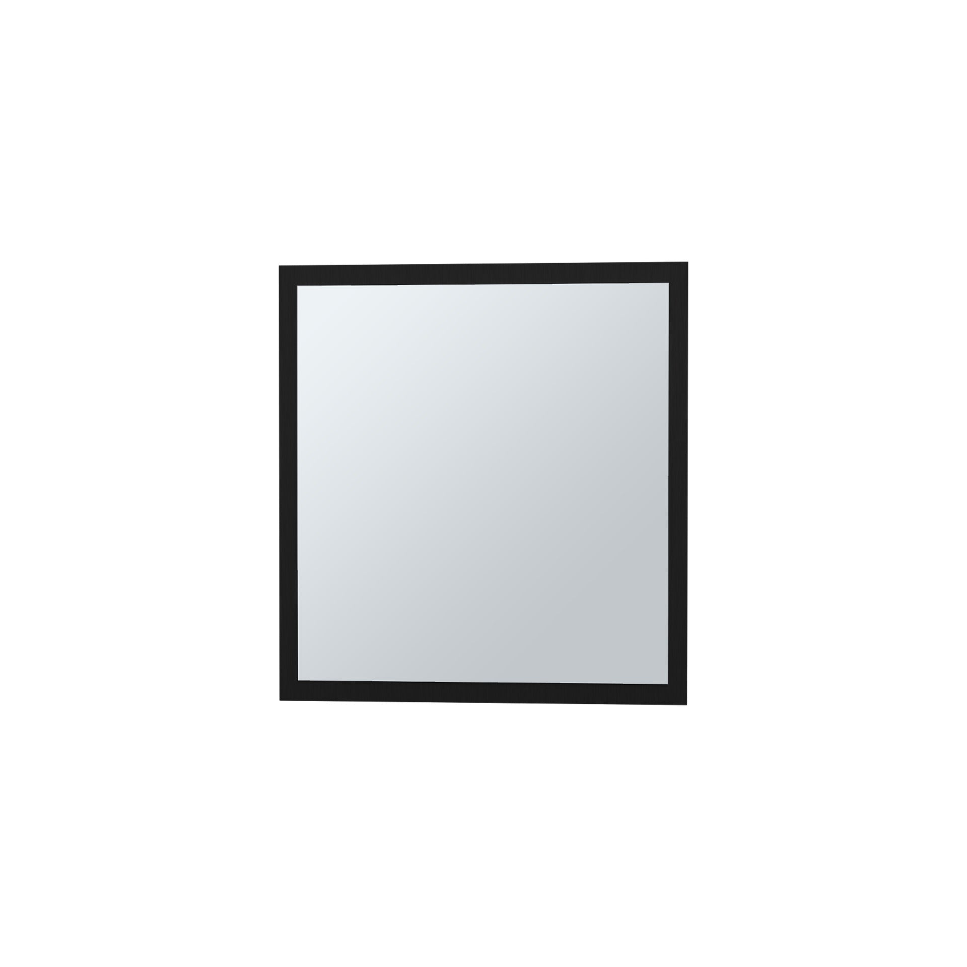 Medicine Cabinet 21.1" H, 1 Door, 4 Shelves, 1 Mirror, Black