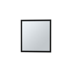 Medicine Cabinet 21.1" H, 1 Door, 4 Shelves, 1 Mirror, Black