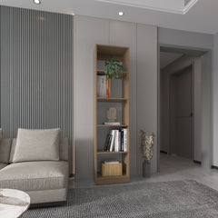 XS Bookcase Compact Bookshelf with Multiple Shelves