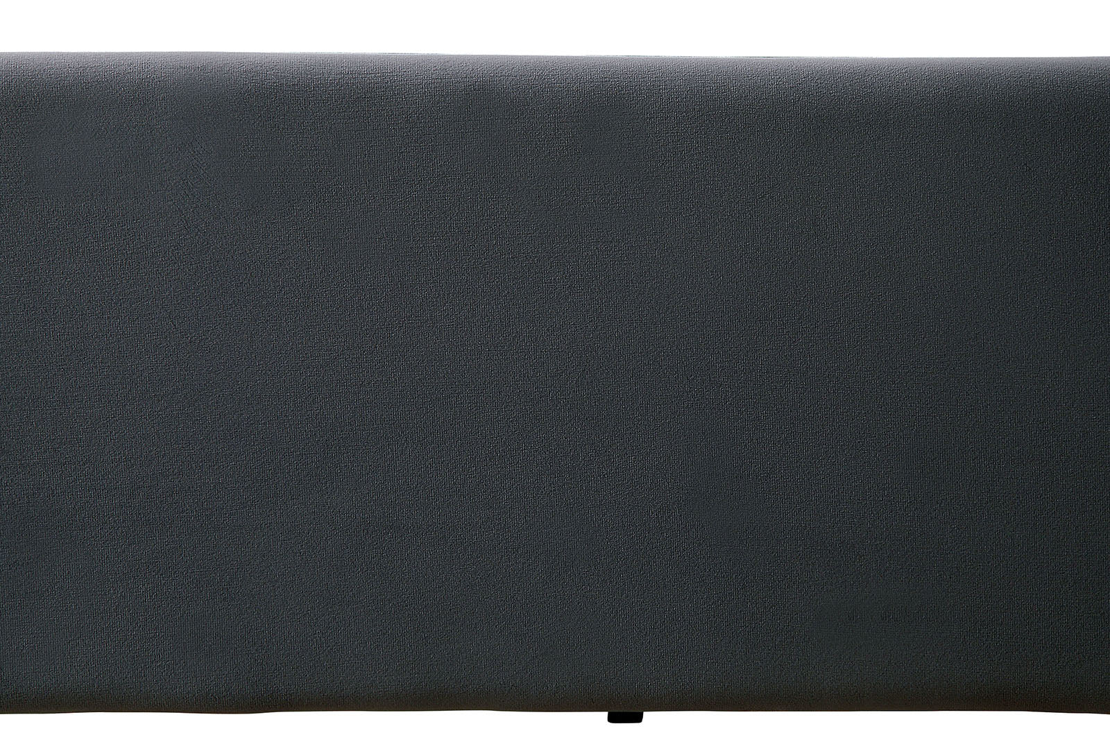 Gray Finish Transitional Style Daybed With Trundle Nailhead Trim Padded Button Tufted Upholstery Tuxedo Design Slat Kit Included