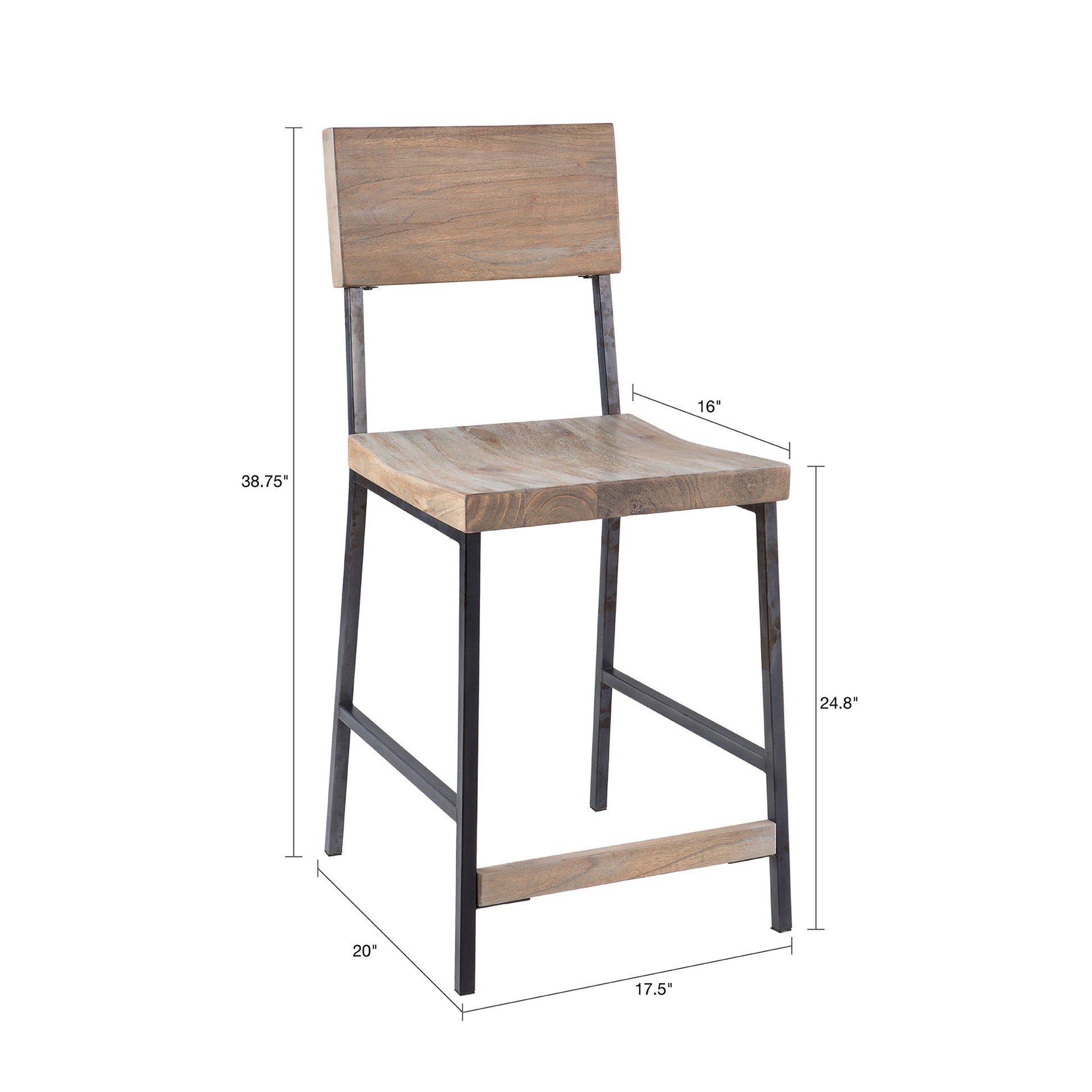 [Only support Drop Shipping Buyer] Tacoma Counter Stool
