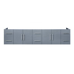 Dark Grey Double Bath Vanity 84 in. W x 22 in. D