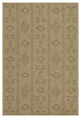 Earth GC_NTL1002 Jute/Mocha 2 ft. 7 in. x 7 ft. 3 in. Indoor/Outdoor Area Rug