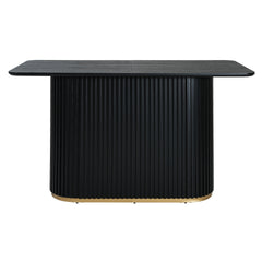 63.00"L Counter Table -Black