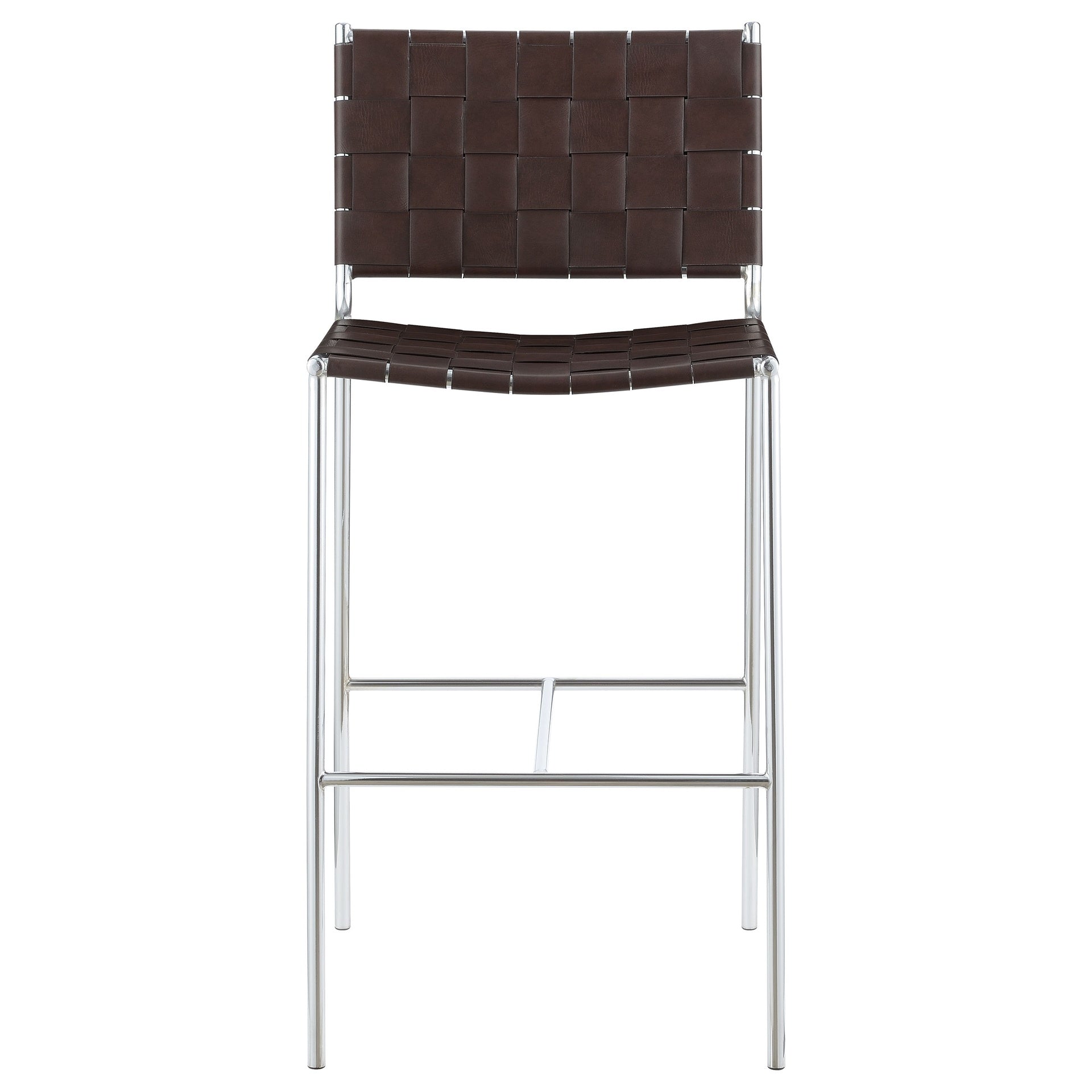 Langton Brown Upholstered Bar Chair