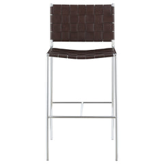 Langton Brown Upholstered Bar Chair