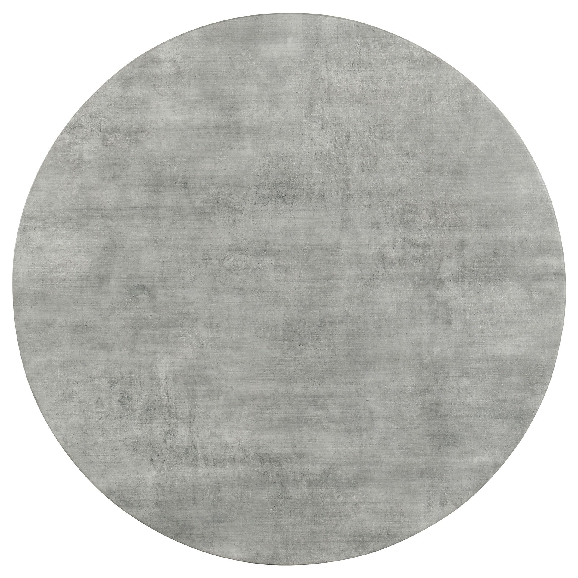 Travis Cement and Gunmetal Round Top Coffee Table