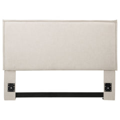 Sand Headboard with Flange Details