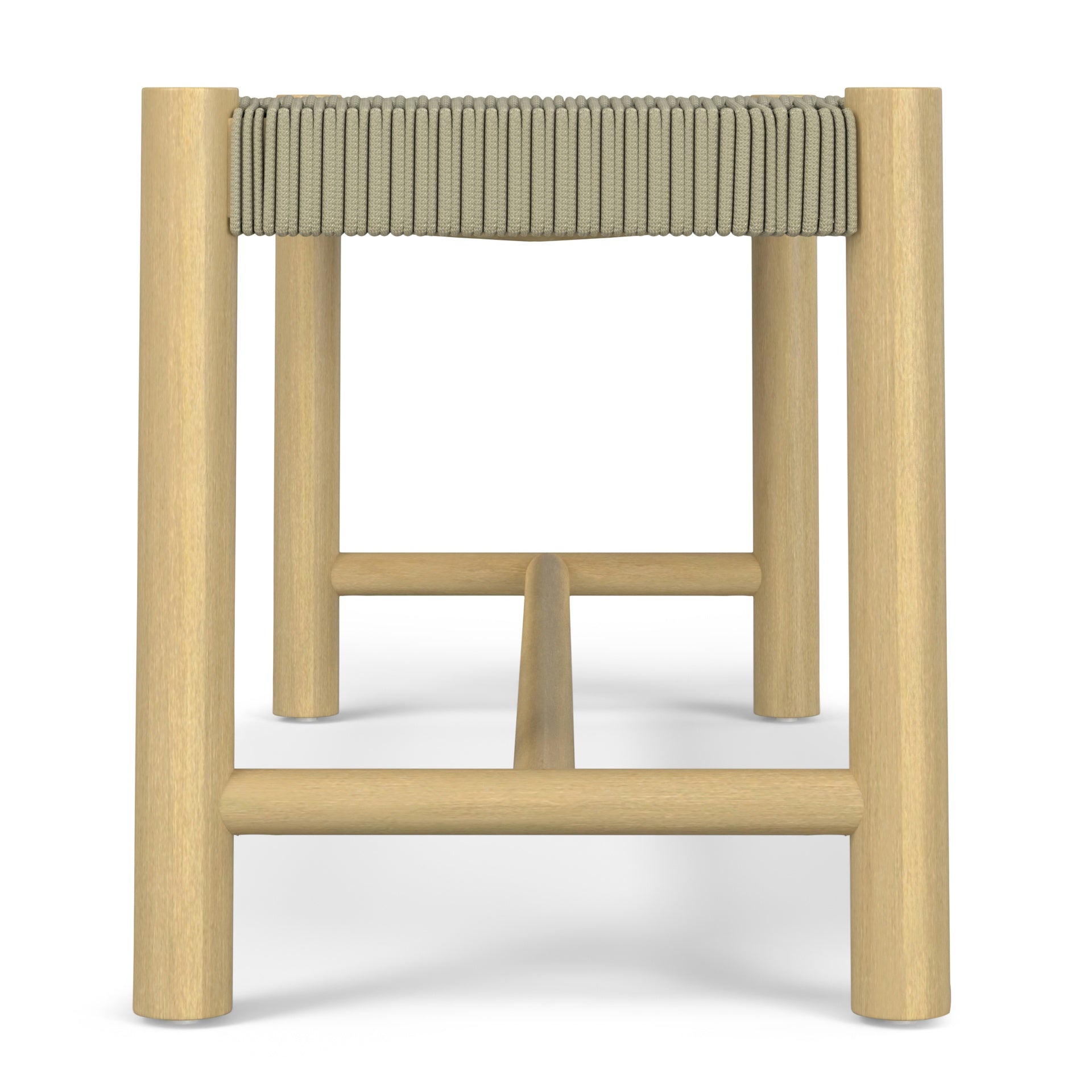 Dahlia - Outdoor Indoor Bench - Natural Taupe