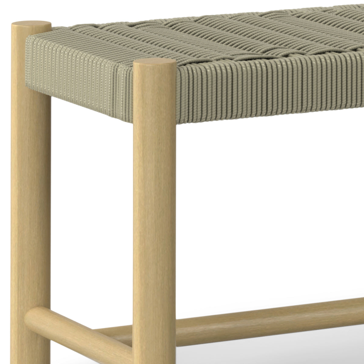 Dahlia - Outdoor Indoor Bench - Natural Taupe