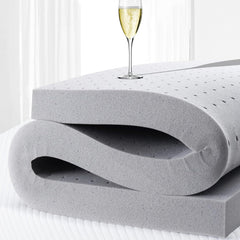 2 Inch Mattress Topper King,Gel Memory Foam Mattress Topper Double Bed Topper for Soft & Cooling Sleep, Pressure Relieve, CertiPUR-US Certified