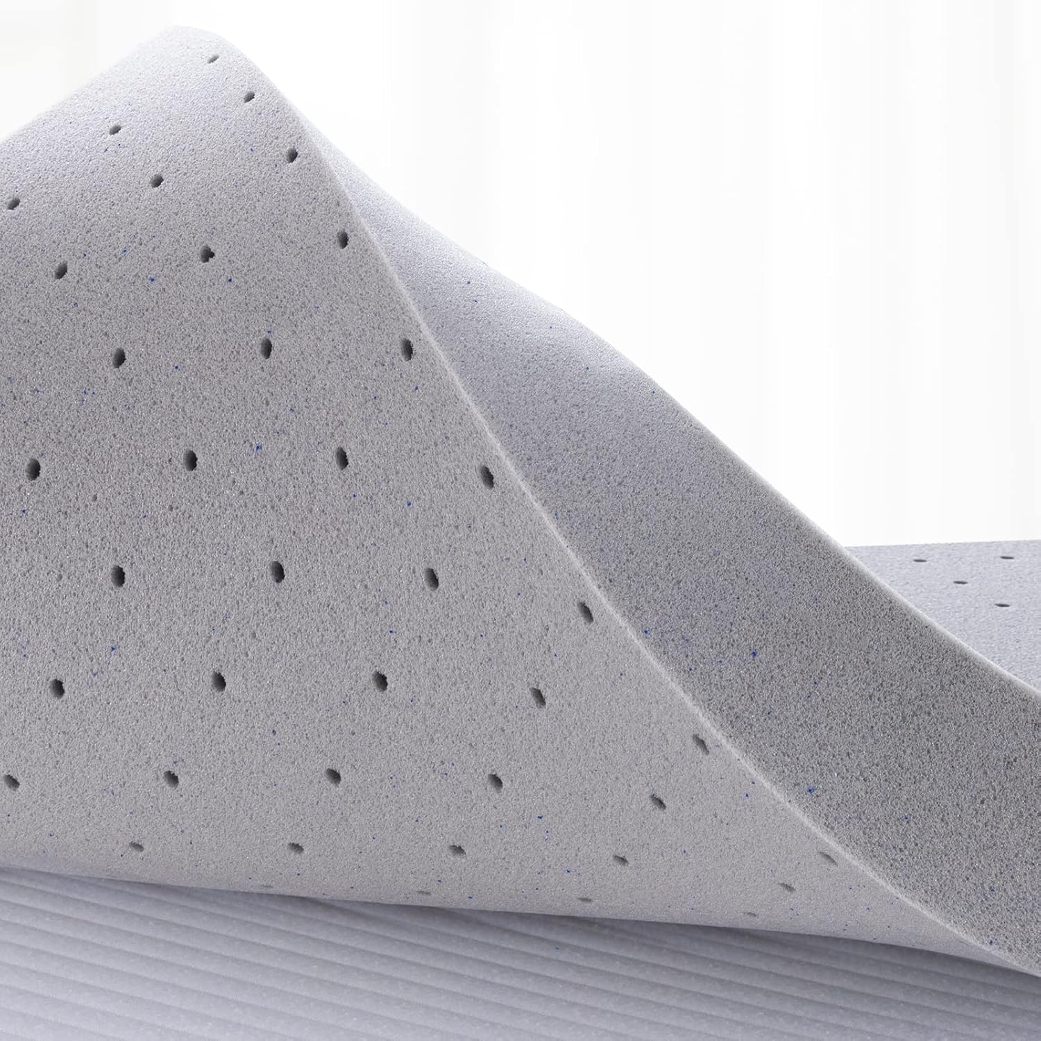 2 Inch Mattress Topper King,Gel Memory Foam Mattress Topper Double Bed Topper for Soft & Cooling Sleep, Pressure Relieve, CertiPUR-US Certified