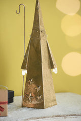6x3x16.3" Santa Décor, 2 Pack