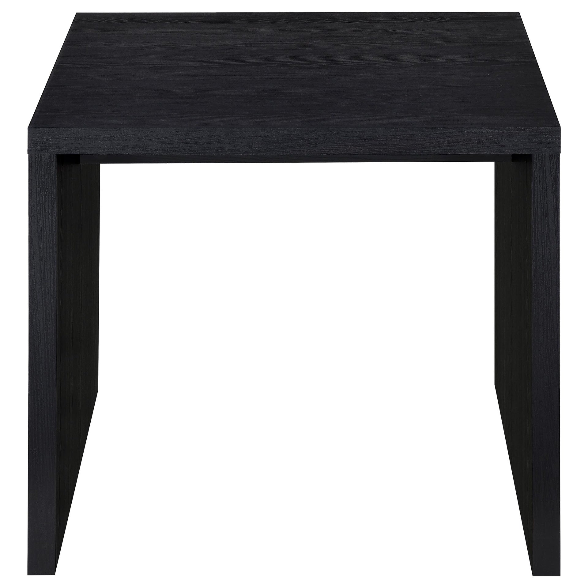 Canyon Black  Square Side End Table