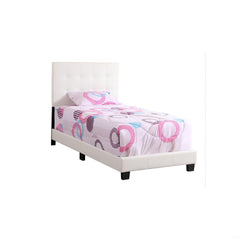 Caldwell G1305-TB-UP Twin Bed , WHITE