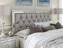 CHLOE GEMSTONE SILVER QUEEN BED