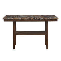 Marcello Brown Bar Table-Stool and Bench Set