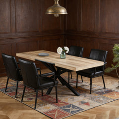 Extendable table ,DINING TABLE,OFFICE TABLE,COFFEE TABLE,240/200/160x90x75cm,walnut color