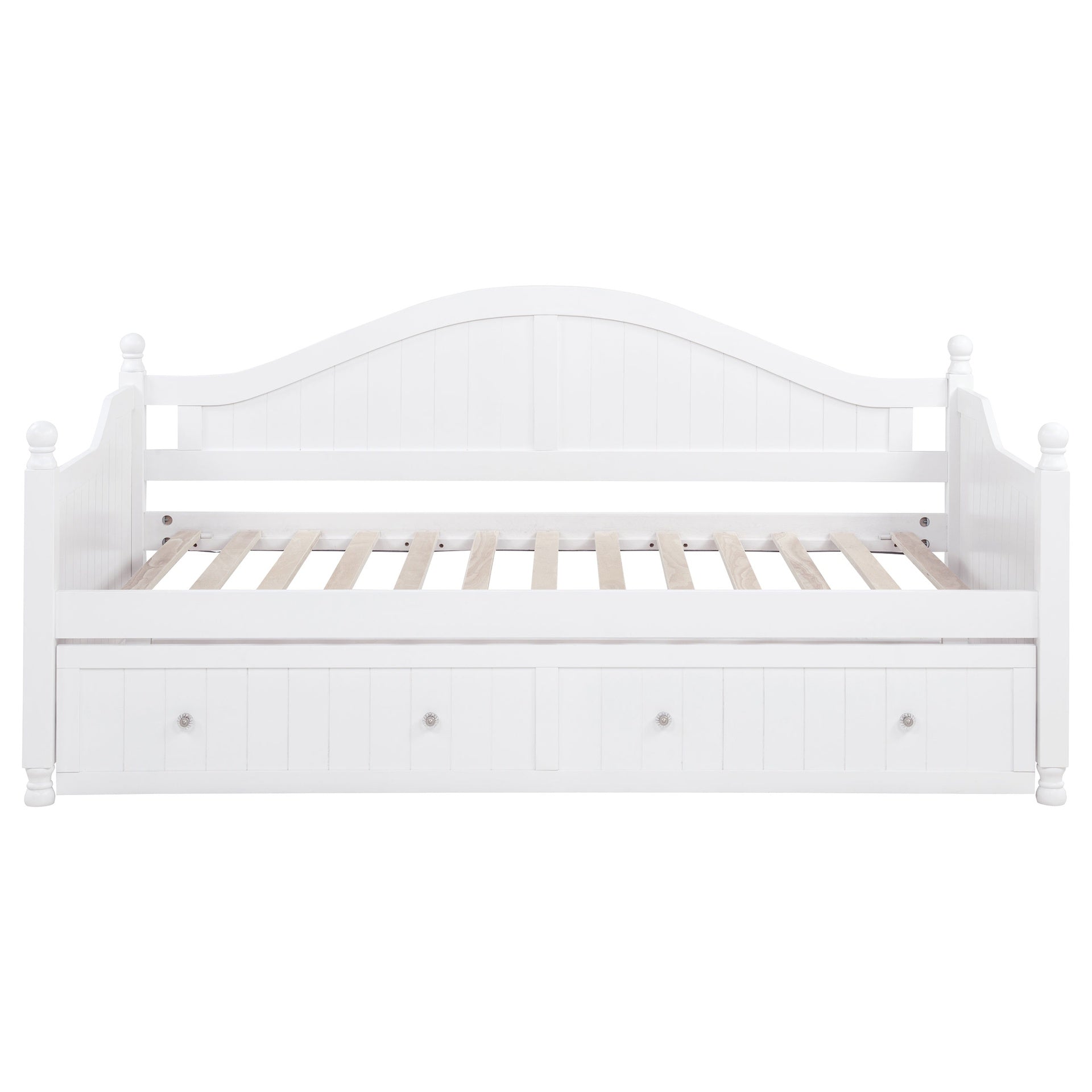 White Twin Daybed with Trundle