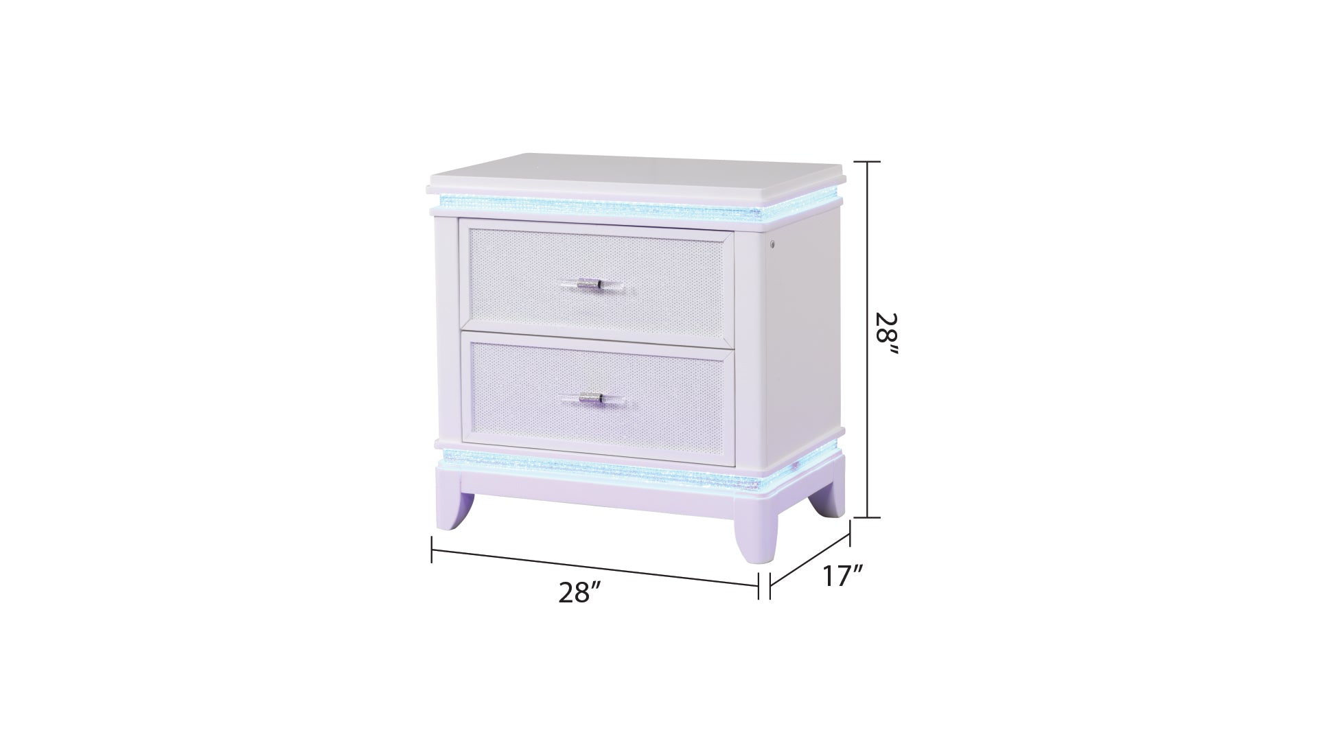 OPIUM  Queen 5 Pc Bedroom set in Milky White(NJ INVENTORY)