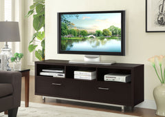 Cappuccino 60-inch Drawer Storage TV Console