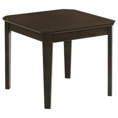 Amaro Dark Brown 3-Piece Coffee and End Table Set