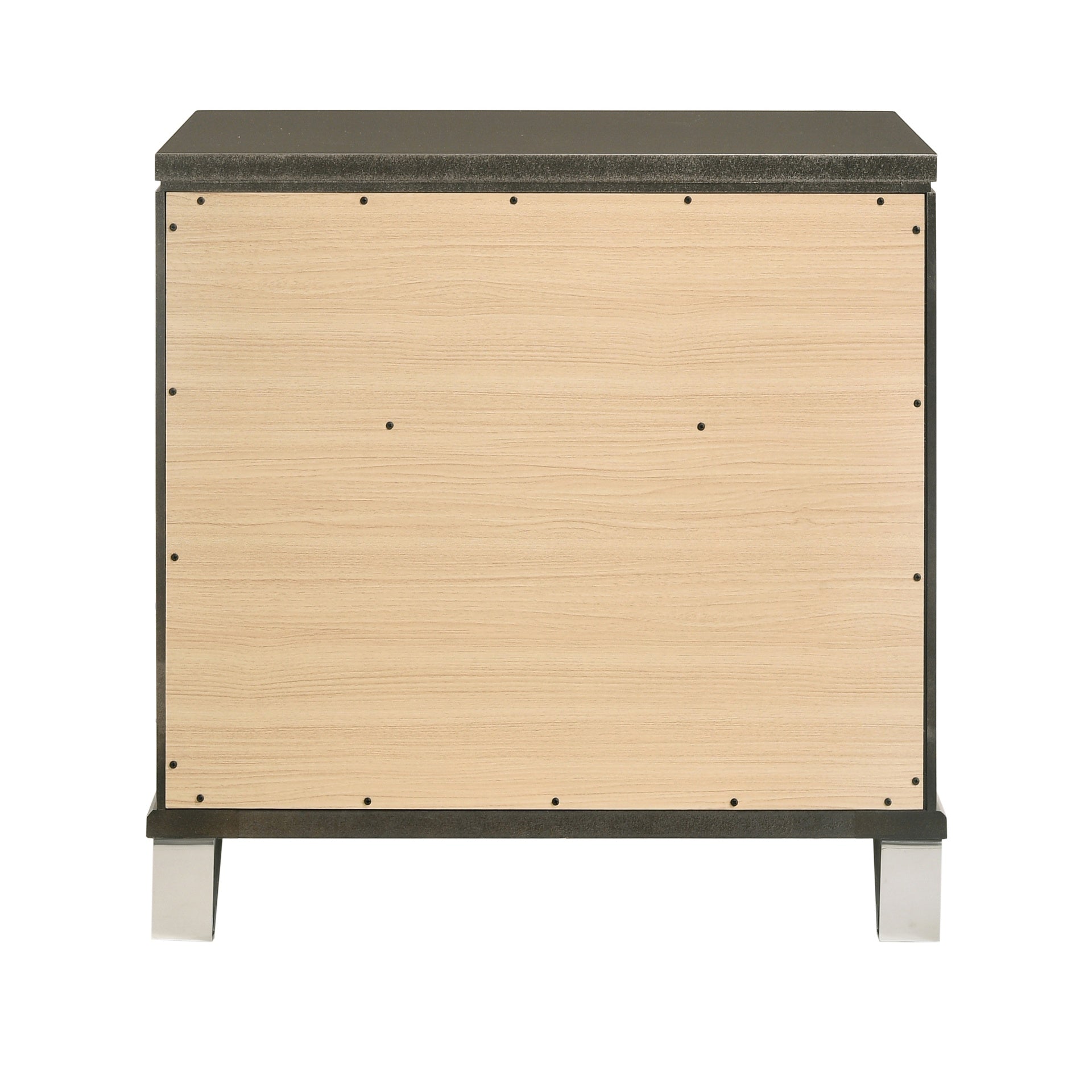 Dark Champagne 2-drawer Nightstand