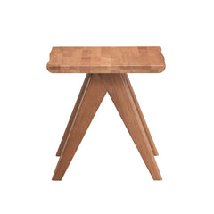 Casual Stylish Natural Finish Accent End Table 1pc Mid-Century Modern Home Furniture