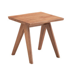 Casual Stylish Natural Finish Accent End Table 1pc Mid-Century Modern Home Furniture