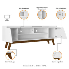 TV Stand in White