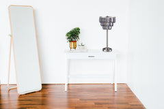 27.5"H CONTEMPORARY CRYSTAL SHADE TABLE LAMP(1PC/CTN) (1.01/9.25)