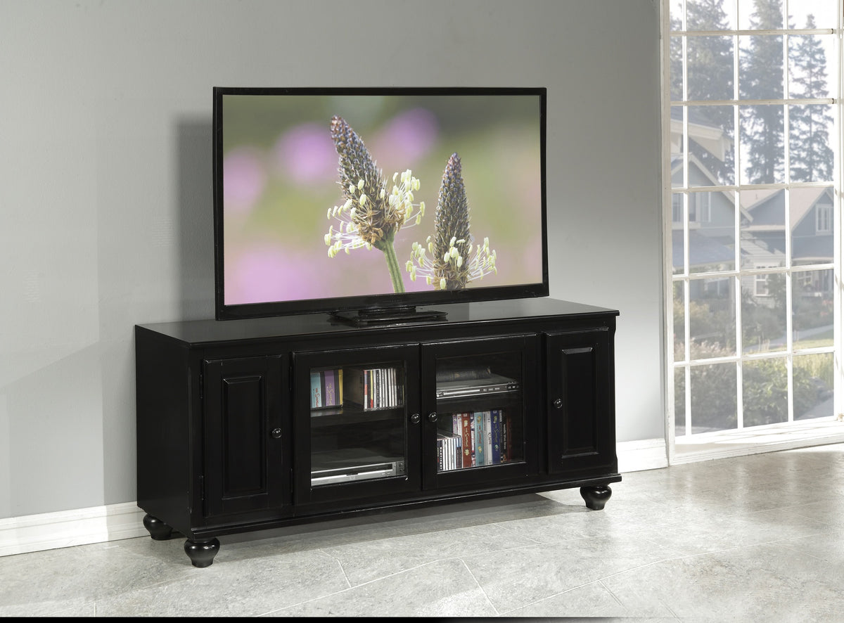 Ferla  Black Finish TV Stand
