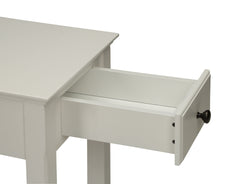 Bertie White Finish Accent Table