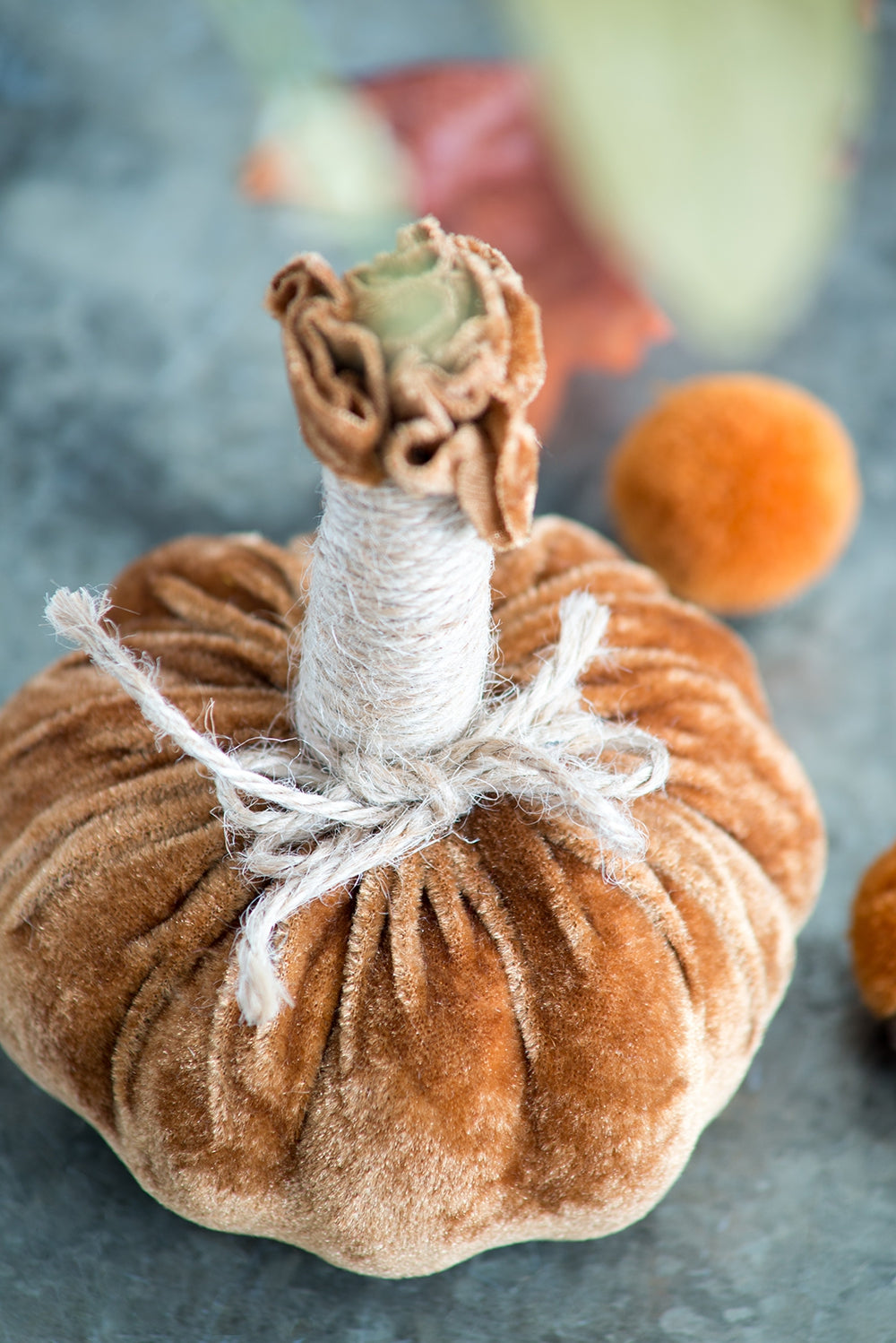 4x5.5" Sm Pumpkin Ornament, Set of 6  for Holiday Harvest Festival Fall Festival & Thanksgiving