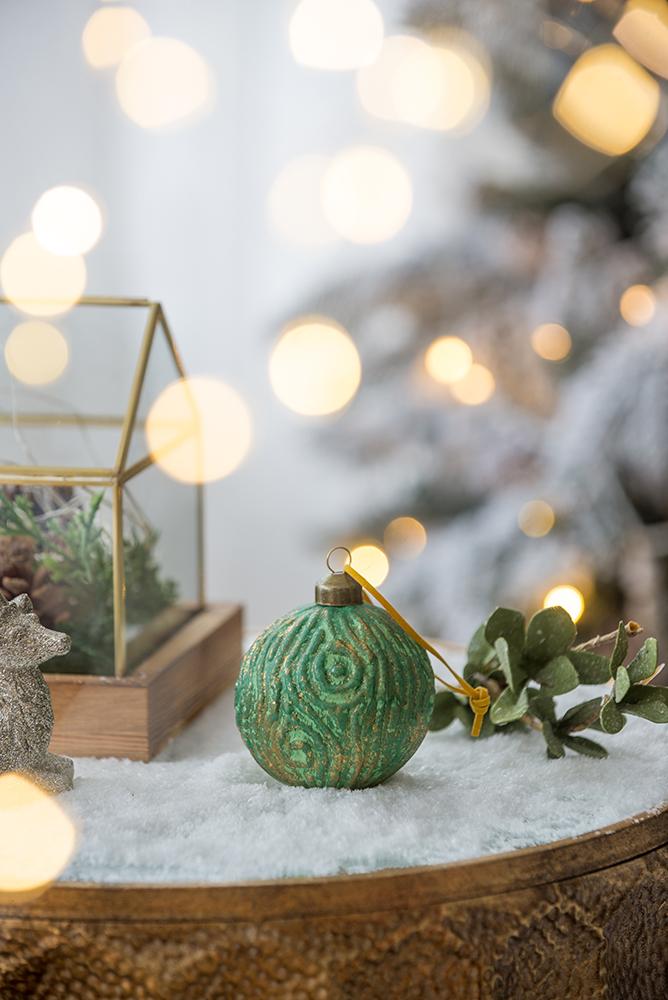 D3" Christmas Ball Ornaments, Glass Decorative Hanging Ball Christmas Tree Ornaments for Holiday Party Decorations, Set of 12