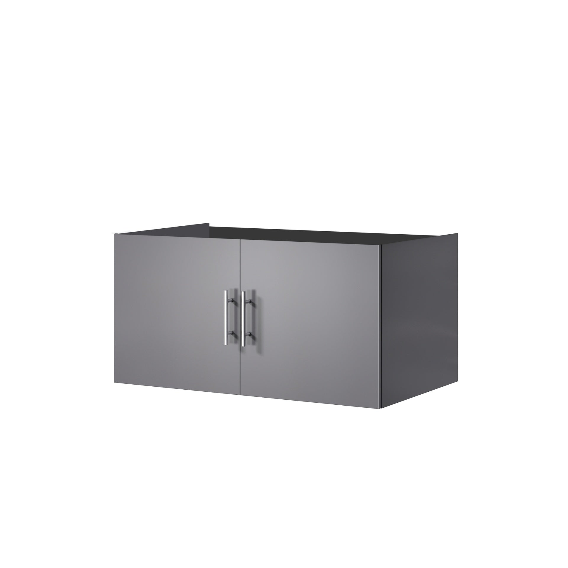 Dark Grey Bath Vanity 36 in. W x 22 in. D