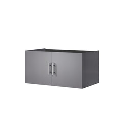 Dark Grey Bath Vanity 36 in. W x 22 in. D