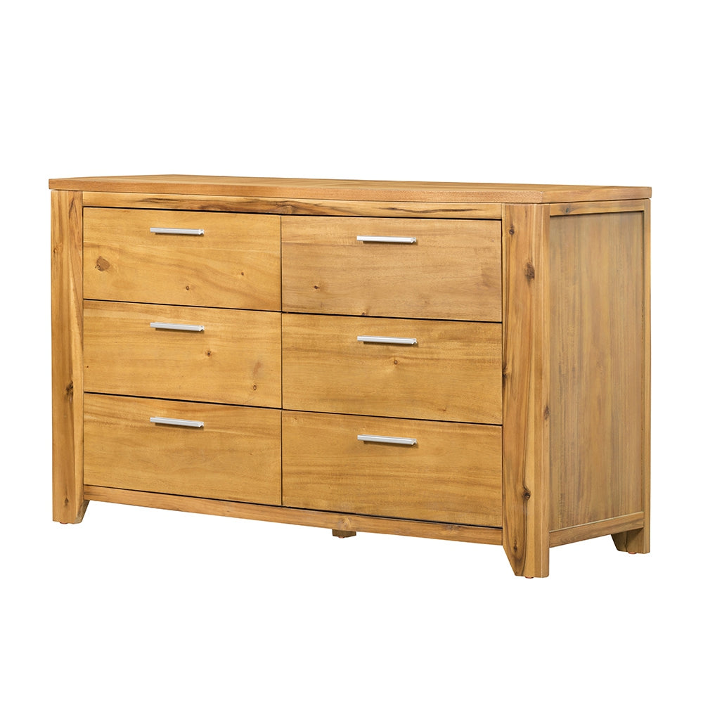 53x17x31.5 inch 6-Drawer Dresser