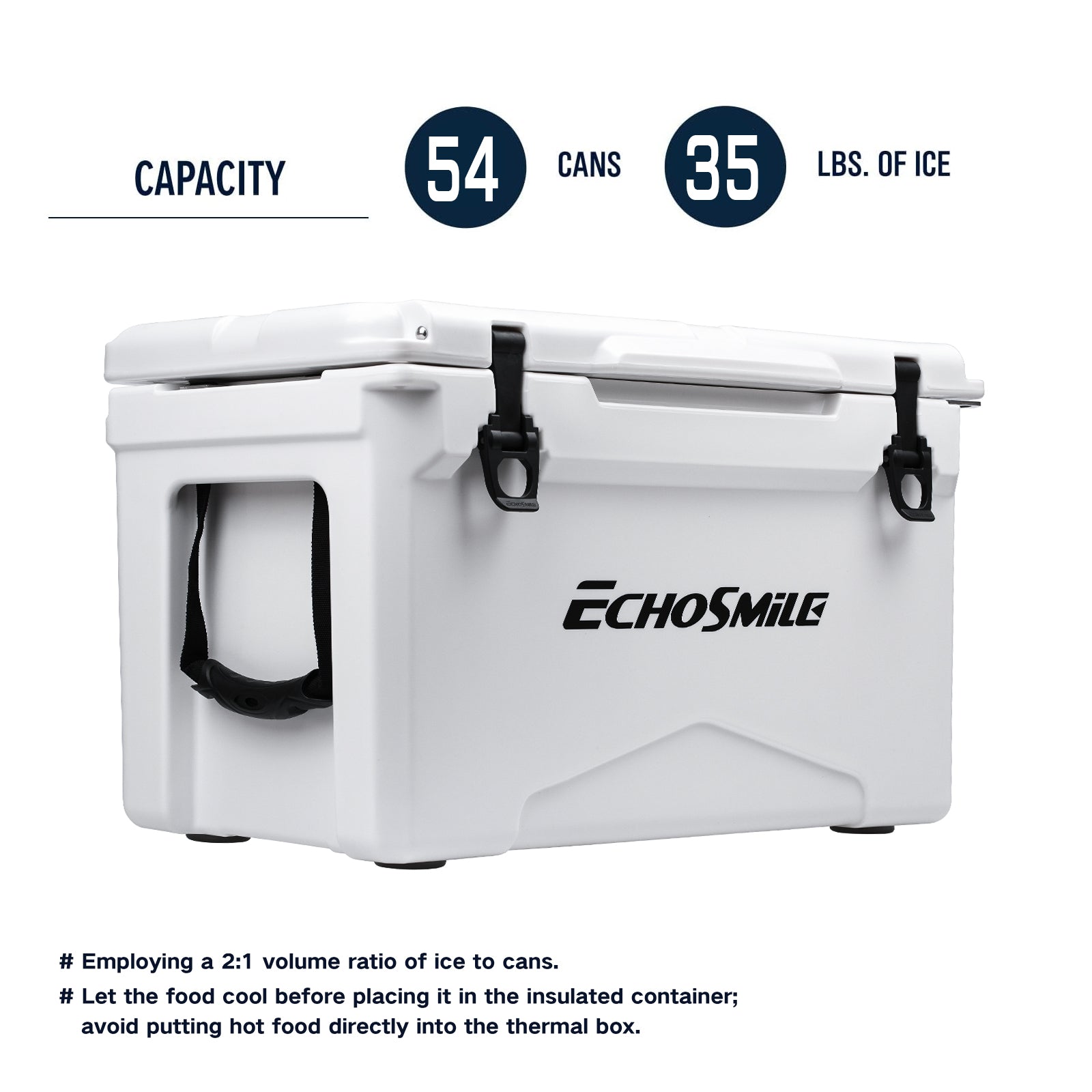 35Qt New White Warming Box