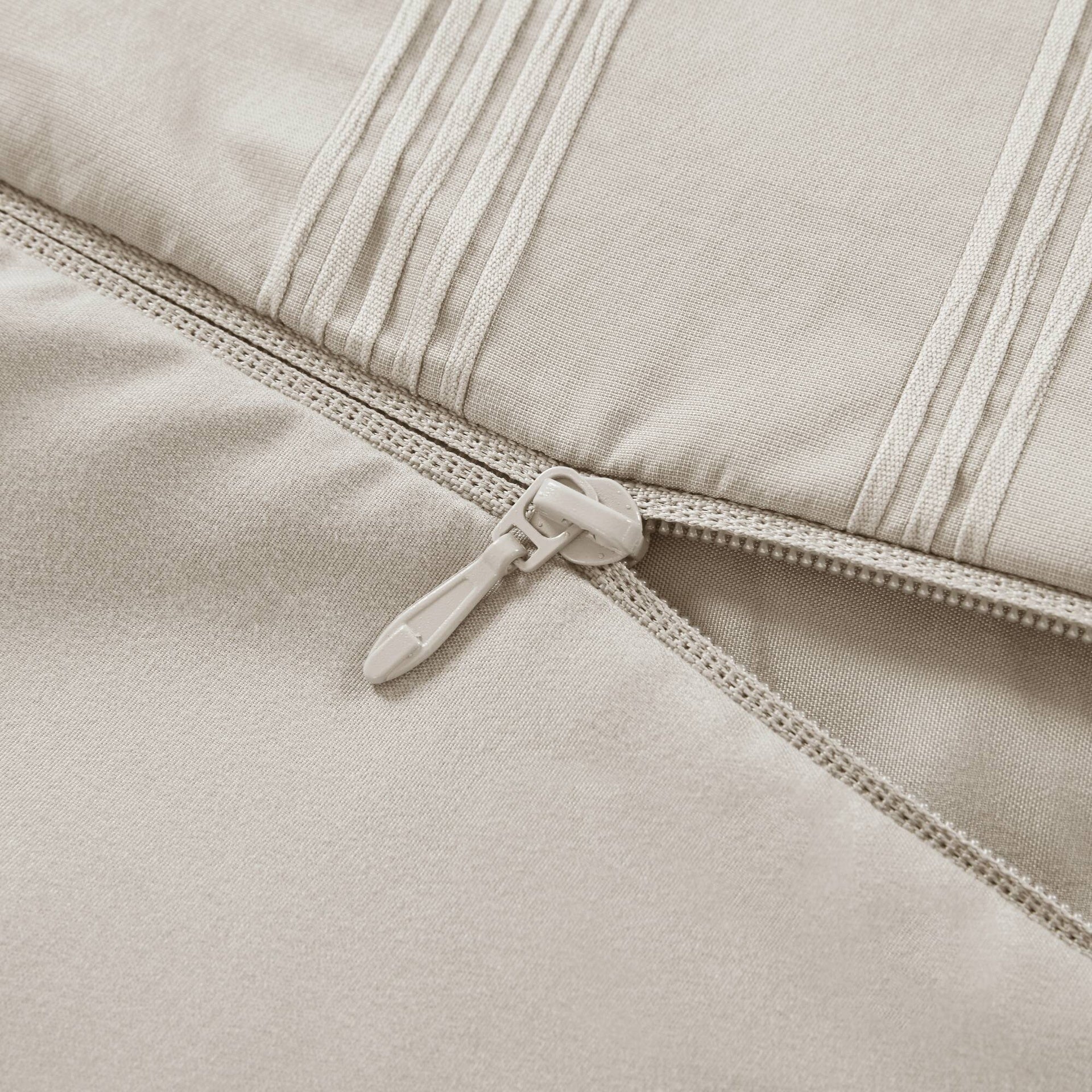 3-Piece Cal King Woven Striped Duvet Set