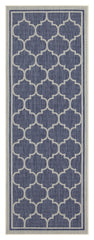 Sunshine GC_HAR2004 Blue 5 ft. 3 in. x 7 ft. 3 in. Indoor/Outdoor Area Rug